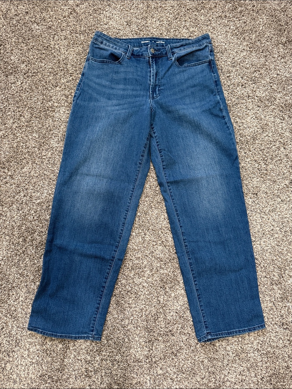 Old Navy High-Rise Women's Jeans in Dark Blue Wash